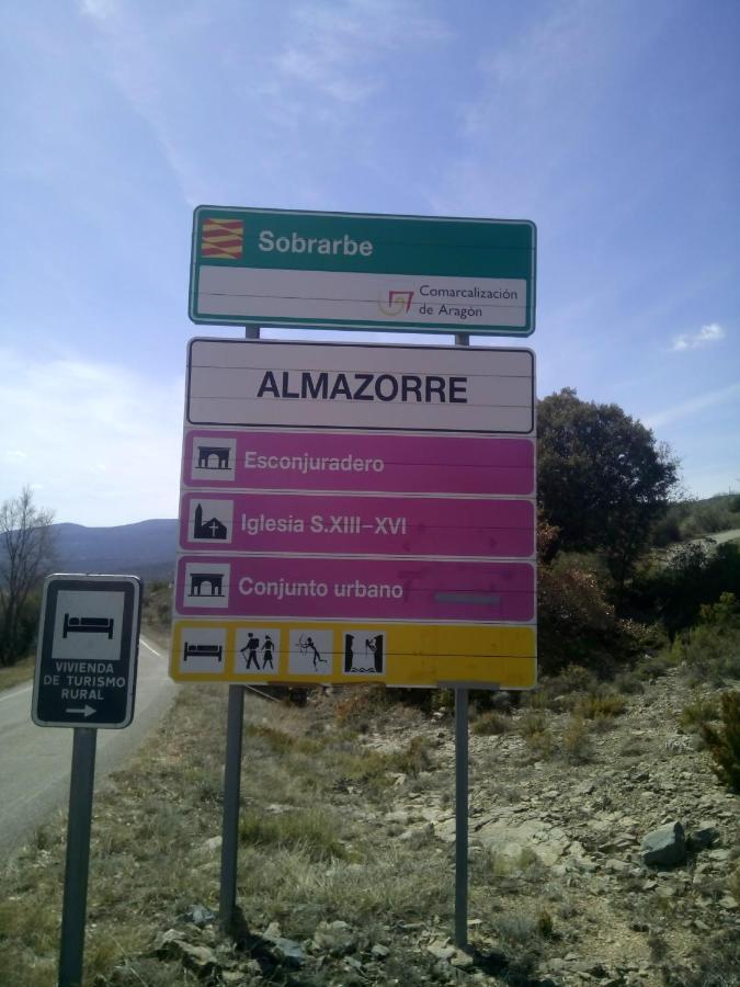 Apartamento Casa Cavero Almazorre Buitenkant foto